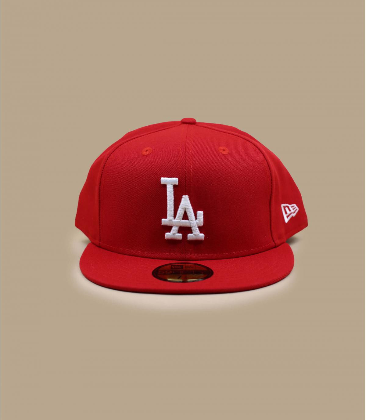 MLB Basic LA 59Fifty red white New Era